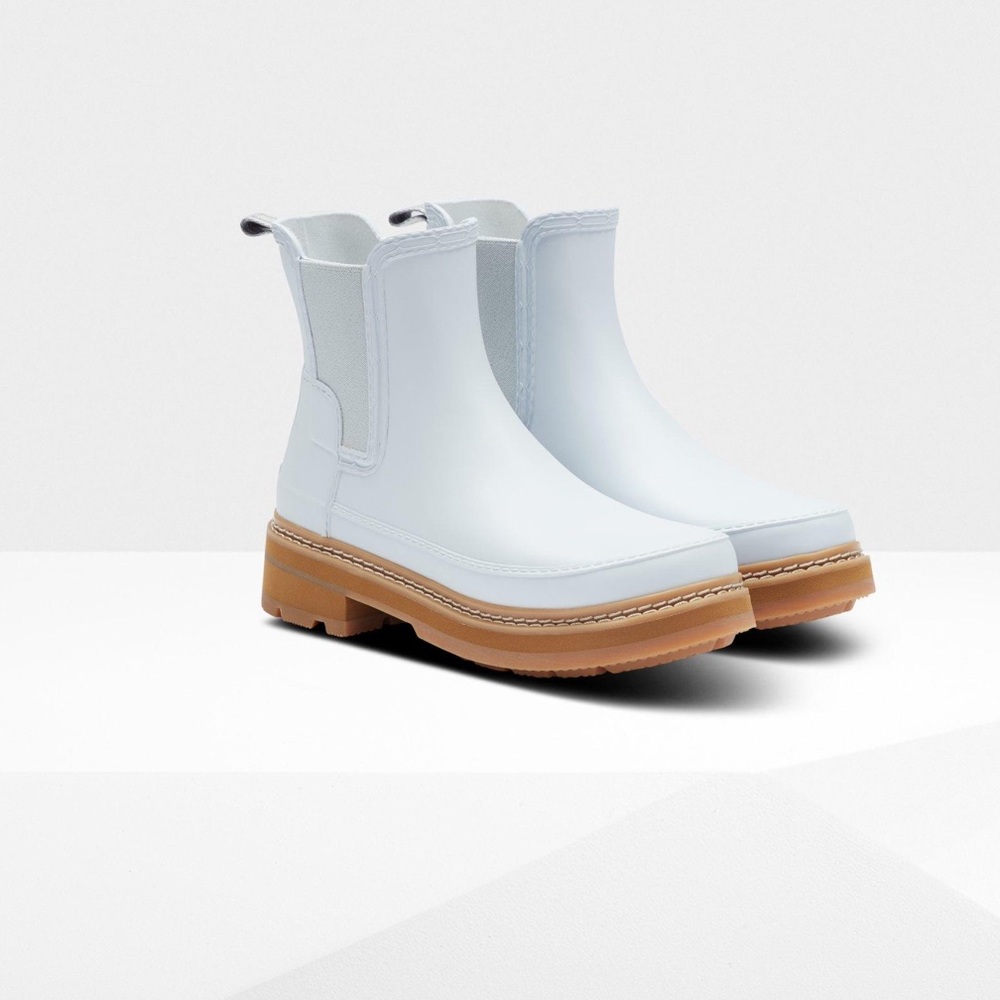 Hunter Refined Stitch Chelsea Rain Boots